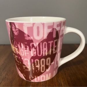 2006 Starbucks "Product of Guatemala" Pink Flower
Ceramic Coffee Mug Tea Cup
